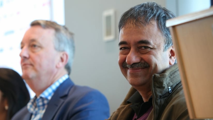 Rajkumar Hirani WITH Minister Martin Foley