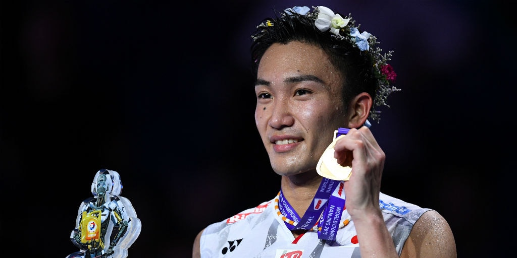 World Badminton Championships 2018: Kento Momota becomes