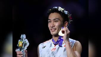 World Badminton Championships 2018: Kento Momota becomes 1st Japanese to win men's singles gold after beating Shi Yuqi