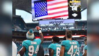 US President Donald Trump renews attacks on NFL players for protesting during national anthem