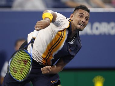 US Open 2018: Nick Kyrgios gets unsolicited 'help' from chair umpire, creates buzz in tennis fraternity US Open 2018: Nick Kyrgios gets unsolicited 'help' from chair umpire, creates buzz in tennis fraternity