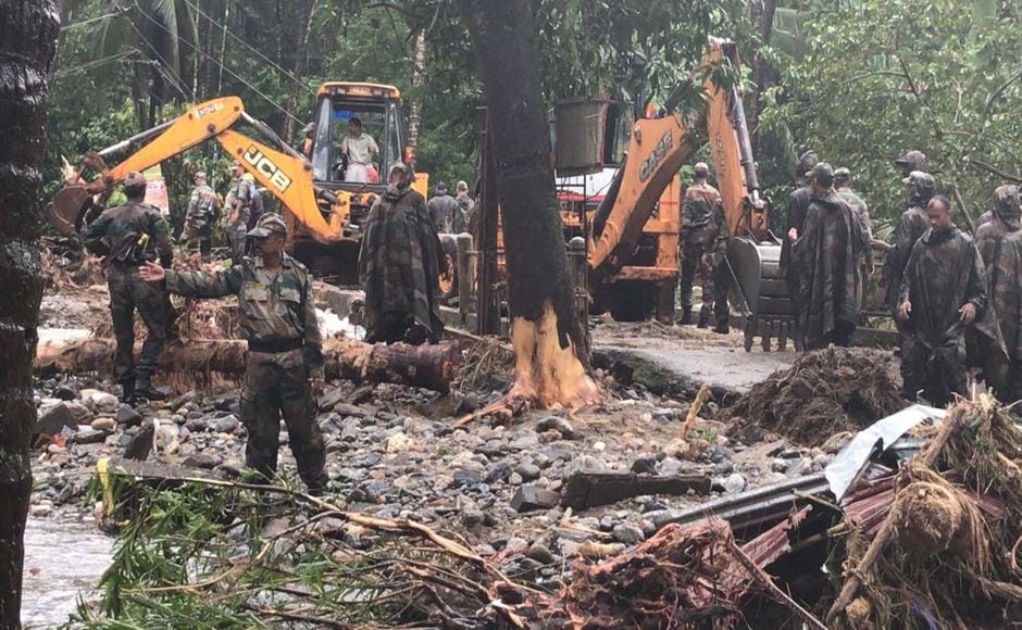 District collectors were given permission to hire necessary number of bulldozers, generators and lights for relief and rescue operations. Firstpost/Naveen Nair District collectors were given permission to hire necessary number of bulldozers, generators and lights for relief and rescue operations. Firstpost/Naveen Nair