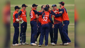 Paras Khadka's heroics in vain as Nepal lose to Netherlands on ODI debut after dramatic batting collapse