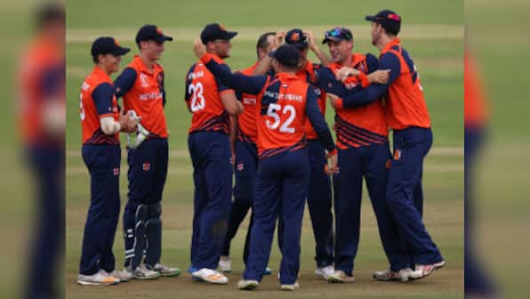 Paras Khadka's heroics in vain as Nepal lose to Netherlands on ODI debut after dramatic batting collapse