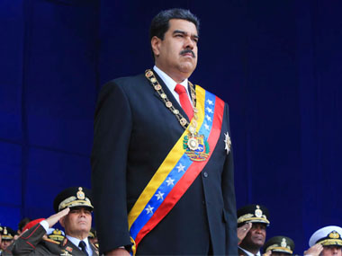 Venezuelan president Nicholas Maduro says he escaped drone 'assassination' attempt in Caracas; suspects arrested Venezuelan president Nicholas Maduro says he escaped drone 'assassination' attempt in Caracas; suspects arrested