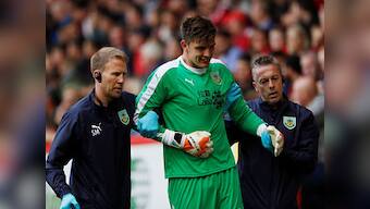 Premier League: Burnley's Nick Pope faces lengthy spell on sidelines after operation on dislocated shoulder