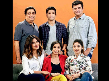 Priyanka Chopra, Farhan Akhtar, Zaira Wasim begin shooting for Shonali Bose's The Sky Is Pink Priyanka Chopra, Farhan Akhtar, Zaira Wasim begin shooting for Shonali Bose's The Sky Is Pink