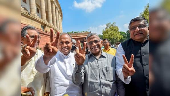 BJP leaders express hope for 'smooth run' as Harivansh Narayan Singh elected as Rajya Sabha Deputy Chairman