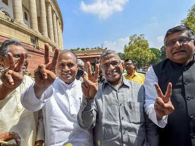 BJP leaders express hope for 'smooth run' as Harivansh Narayan Singh elected as Rajya Sabha Deputy Chairman BJP leaders express hope for 'smooth run' as Harivansh Narayan Singh elected as Rajya Sabha Deputy Chairman