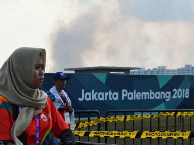Asian Games 2018: Fire breaks out near Palembang Asiad venue; firefighters, helicopters help extinguish blaze