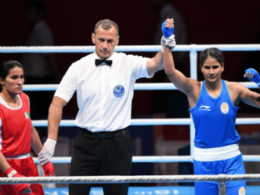 Asian Games 2018: Indian boxer Pavitra advances to quarter-finals after beating Pakistan's Rukhsana Perveen Asian Games 2018: Indian boxer Pavitra advances to quarter-finals after beating Pakistan's Rukhsana Perveen