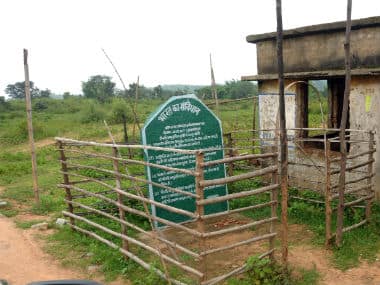 Pathalgadi plaque at Ondra village in Khunti. Image courtesy: Manmohan Singh