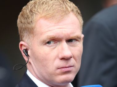 File image of former Manchester United midfielder Paul Scholes. Reuters