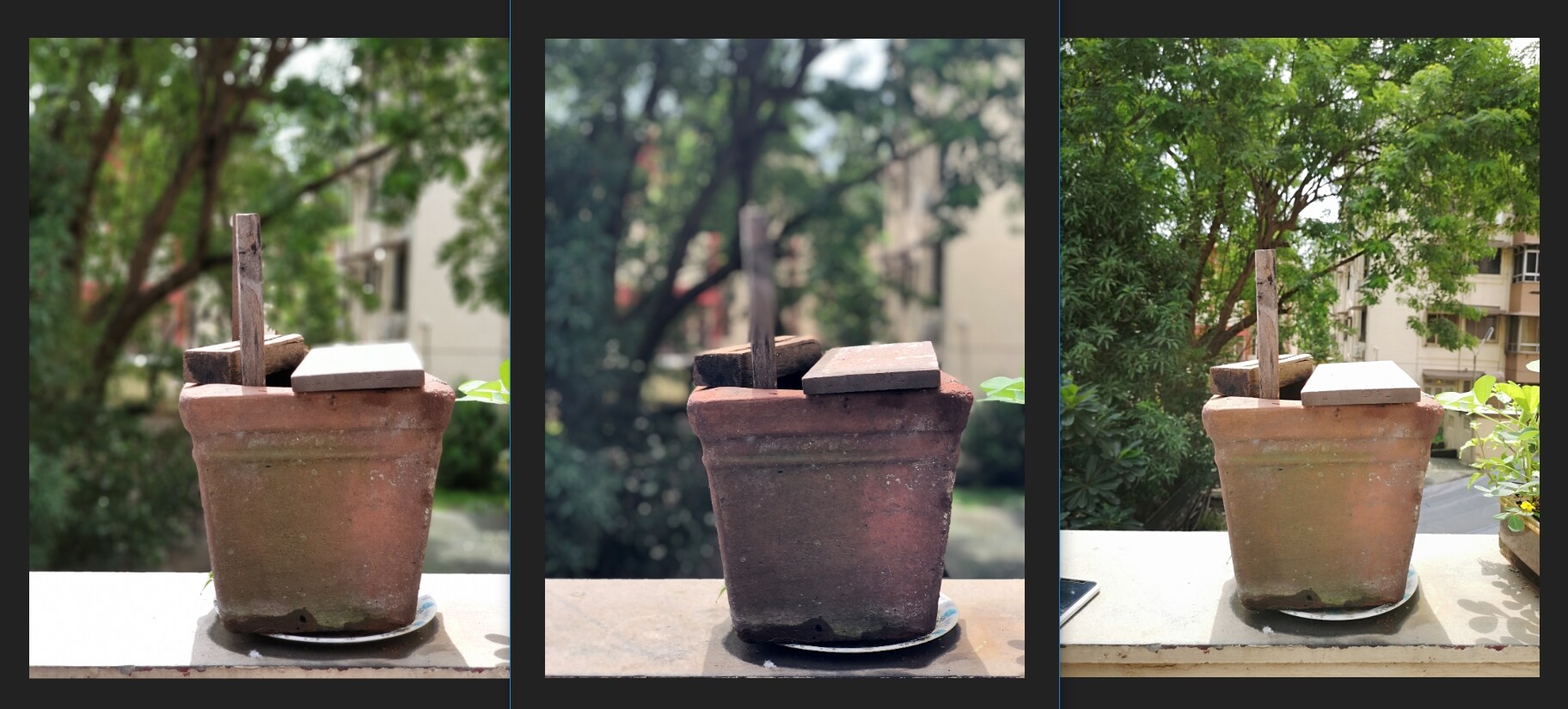 Even daylight shots are a struggle for these high-end flagships. Pixel peeping shows how aggressive noise reduction on the P20 Pro kills the details. Image: tech2/ Sheldon Pinto.
