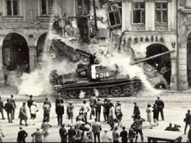 File image of the PRague Spring. Screengrab from Youtube.