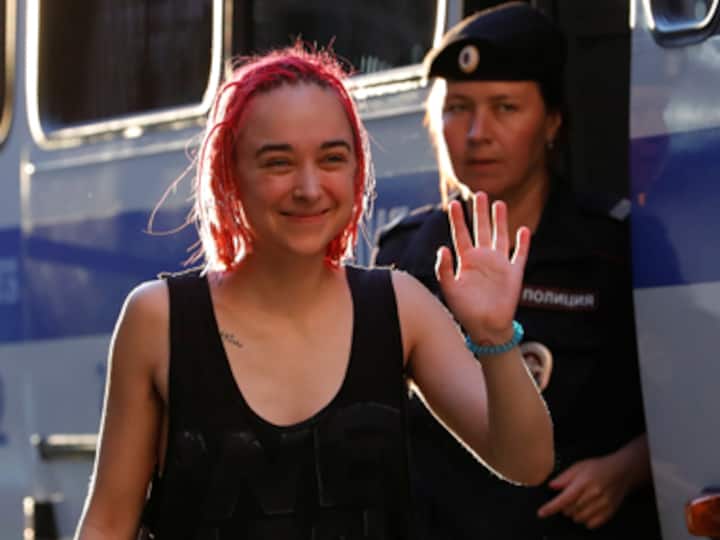 FIFA World Cup 2018: Imprisoned members of Pussy Riot released after serving 15-day sentences FIFA World Cup 2018: Imprisoned members of Pussy Riot released after serving 15-day sentences