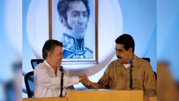 Colombia president Juan Manuel Santos says Nicolas Maduro's days as President of Venezuela are numbered