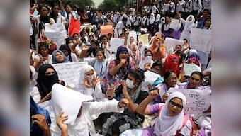 Dhaka comes to standstill as students hold massive protests over poor road safety; Sheikh Hasina promises reforms in phases