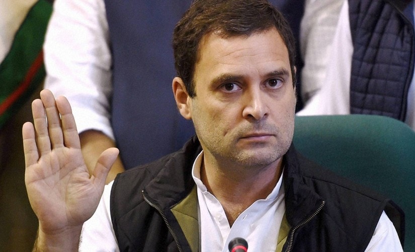 File image of Congress president Rahul Gandhi. PTI