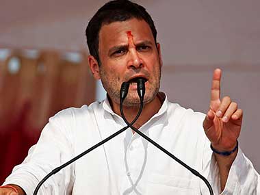 Rahul Gandhi in Madhya Pradesh: Congress chief attacks Modi govt, says party will waive all farmers' loans if voted to power Rahul Gandhi in Madhya Pradesh: Congress chief attacks Modi govt, says party will waive all farmers' loans if voted to power
