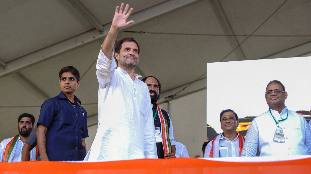 Rahul Gandhi in Telangana: TRS suffering from anti-incumbency and voter ...