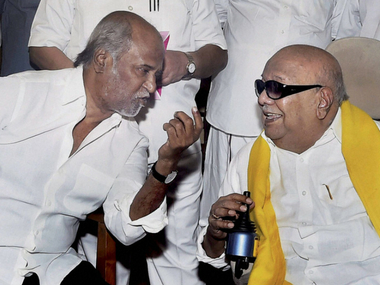 Karunanidhi passes away: From Rajinikanth to Mammootty, south film stars mourn demise of Kalaignar Karunanidhi passes away: From Rajinikanth to Mammootty, south film stars mourn demise of Kalaignar