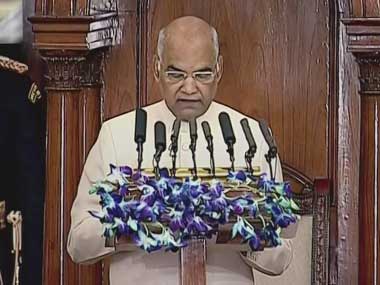 Ram Nath Kovind hails CAA as 'historic', prompts protests by Opposition members during joint address in Parliament Ram Nath Kovind hails CAA as 'historic', prompts protests by Opposition members during joint address in Parliament