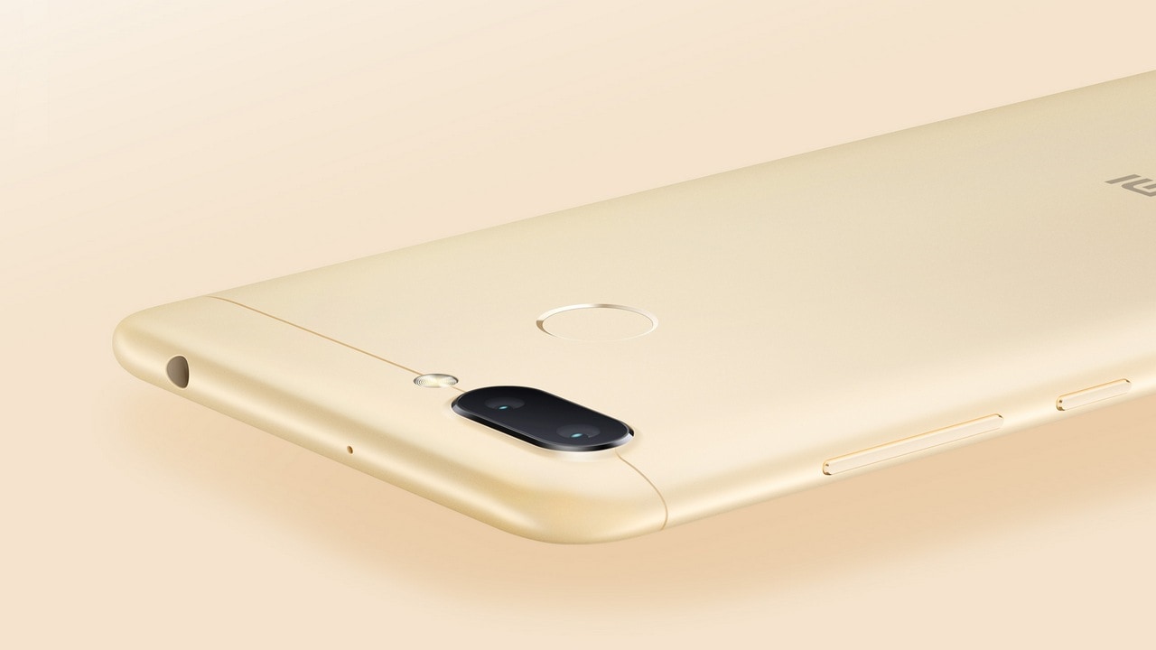 The Redmi 6 features a dual camera on the rear. Image: Xiaomi