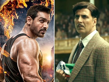 Gold, Satyameva Jayate box office collection week 1: Akshay, John's films earn combined total of Rs 136 cr Gold, Satyameva Jayate box office collection week 1: Akshay, John's films earn combined total of Rs 136 cr