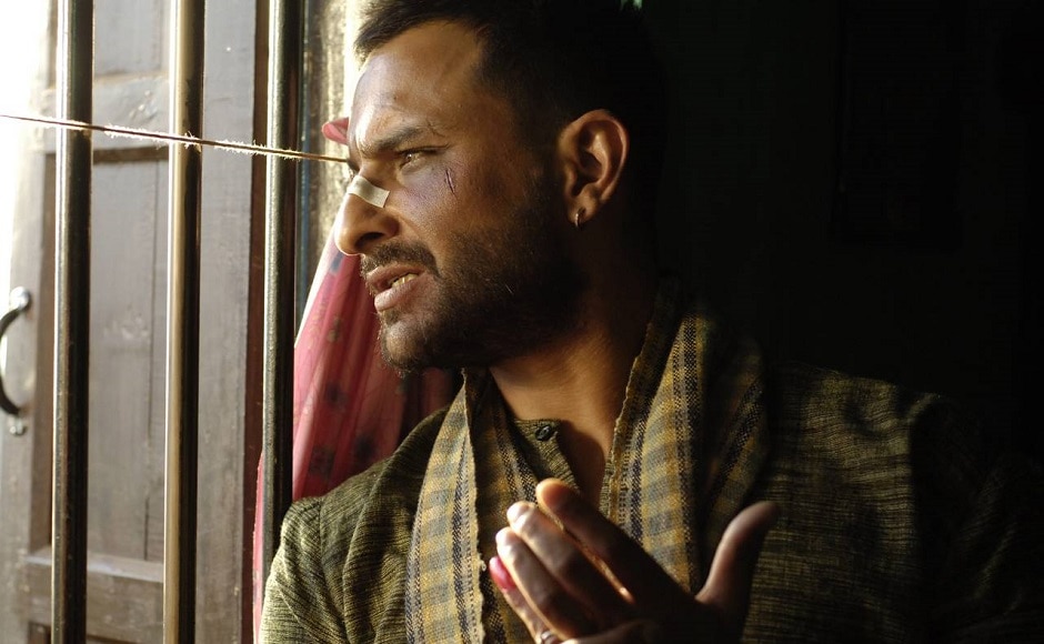 Saif Ali Khan played Langda Tyagi in Omkara, Vishal Bharadwaj's adaptation of Shakespeare's Othello, a character that broke the image of Saif as a metrosexual romantic hero. File image