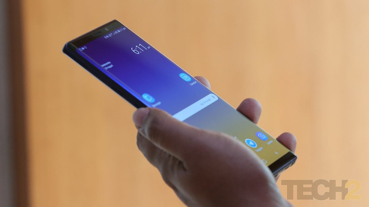 Samsung Galaxy Note 9. Image: Omkar Patne