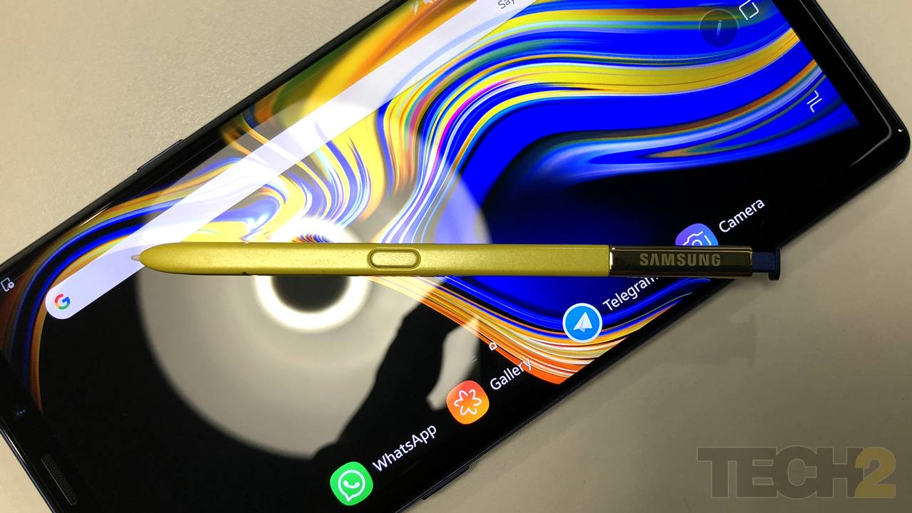 The Samsung Galaxy Note 9. Image: tech2/Sheldon Pinto