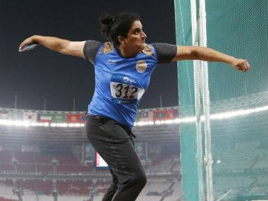 Asian Games 2018: Seema Punia fails to repeat Incheon gold, gets bronze in women's discus throw