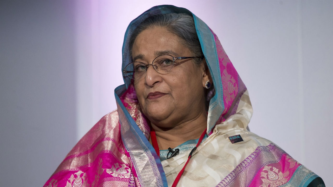 File image of Bangladesh prime minister Sheikh Hasina. Reuters