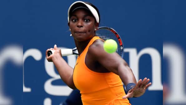 US Open 2018: American Sloane Stephens beats Evgeniya Rodina in straight sets to begin title defense with victory