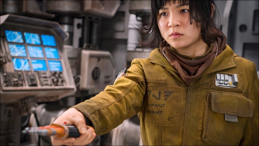 Kelly Marie Tran as Rose Tico in Star Wars: The Last Jedi. Image via Twitter