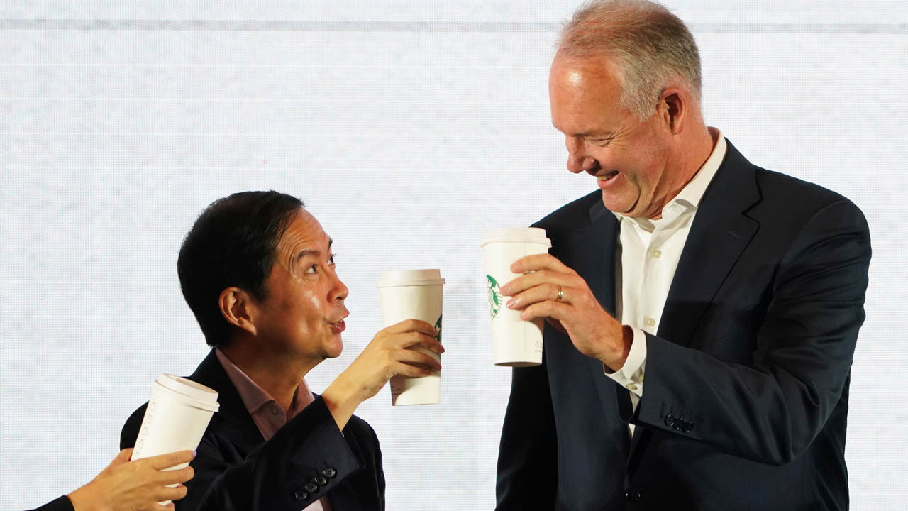 Alibaba ties up with Starbucks to deliver coffee across 30 Chinese cities Alibaba ties up with Starbucks to deliver coffee across 30 Chinese cities