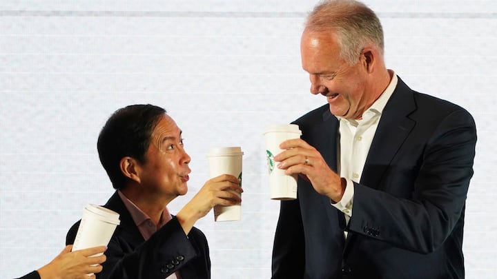 Alibaba ties up with Starbucks to deliver coffee across 30 Chinese cities