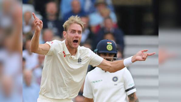 India vs England: Stuart Broad fined 15 percent of match fee for breach of ICC Code of Conduct during third Test