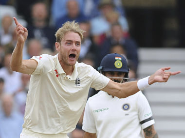 India vs England: Stuart Broad fined 15 percent of match fee for breach of ICC Code of Conduct during third Test India vs England: Stuart Broad fined 15 percent of match fee for breach of ICC Code of Conduct during third Test