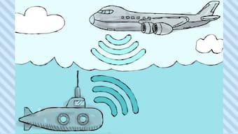 MIT researchers break water-air barrier so submarines can talk to airplanes
