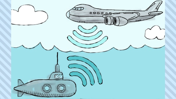MIT researchers break water-air barrier so submarines can talk to airplanes