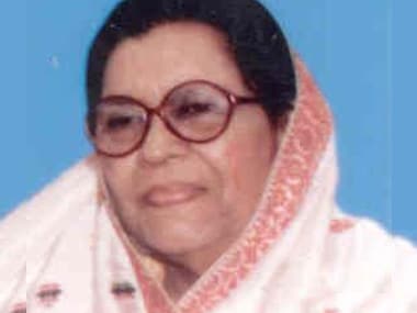File image of former Assam chief minister Syeda Taimur. Twitter @AnandRM_