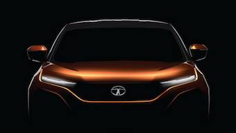 Tata's new SUV, Harrier, gets spotted testing with production-ready headlights