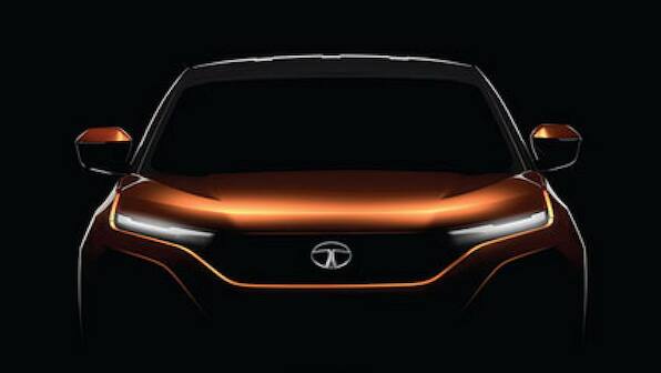 Tata's new SUV, Harrier, gets spotted testing with production-ready headlights