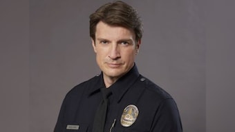 Castle star Nathan Fillion plays a 40-year-old 'Rookie' police officer in new crime-comedy drama