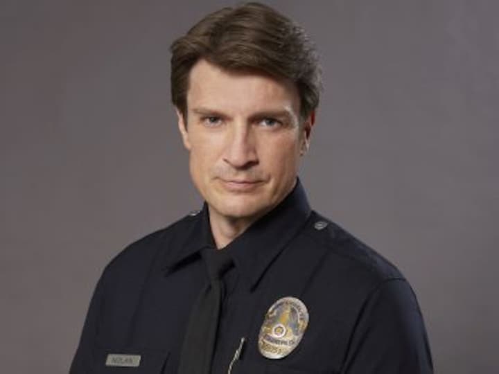 Castle star Nathan Fillion plays a 40-year-old 'Rookie' police officer in new crime-comedy drama