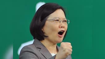 Taiwan president gives speech in US after 15 years, vows to promote regional stability 'under principle of democracy'