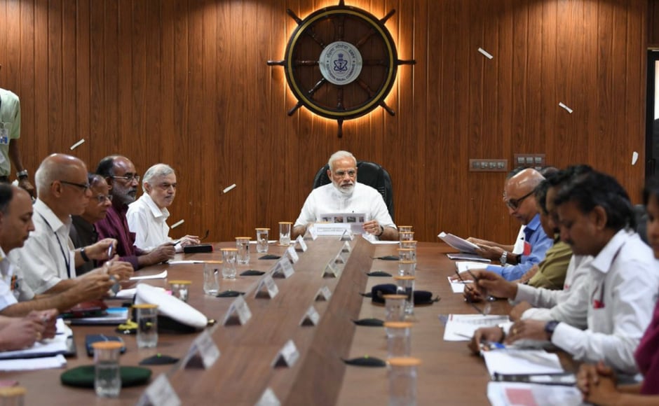 Prime Minister Narendra Modi visited Kerala and undertook an aerial survey of the destruction in the state. He has announced a grant of Rs 500 crore to the flood victims. Twitter/@PMOIndia Prime Minister Narendra Modi visited Kerala and undertook an aerial survey of the destruction in the state. He has announced a grant of Rs 500 crore to the flood victims. Twitter/@PMOIndia