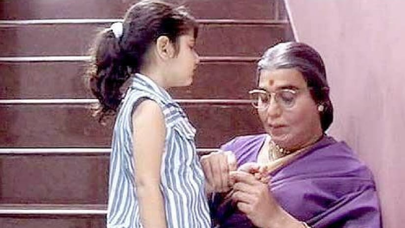 Jaiprakash aka Chaachi is seen with daughter Bharti